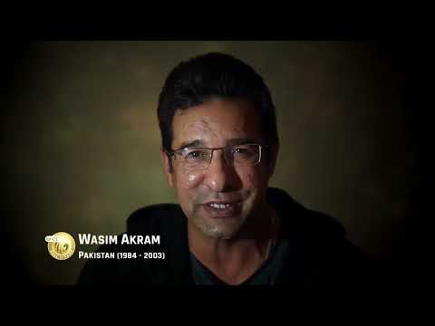 Michael Holding aka Whispering death. ICC hall of fame