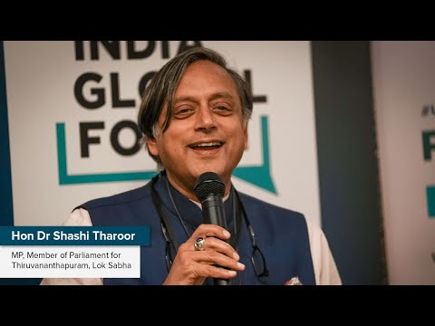 Hon Dr Shashi Tharoor MP, Member of Parliament for Thiruvananthapuram, Lok Sabha at #UKIndiaWeek2022
