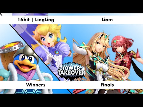 Winner's Finals: LingLing (Peach/King Dedede) vs Liam (Mythra/Pyra) - Tower's Takeover #1