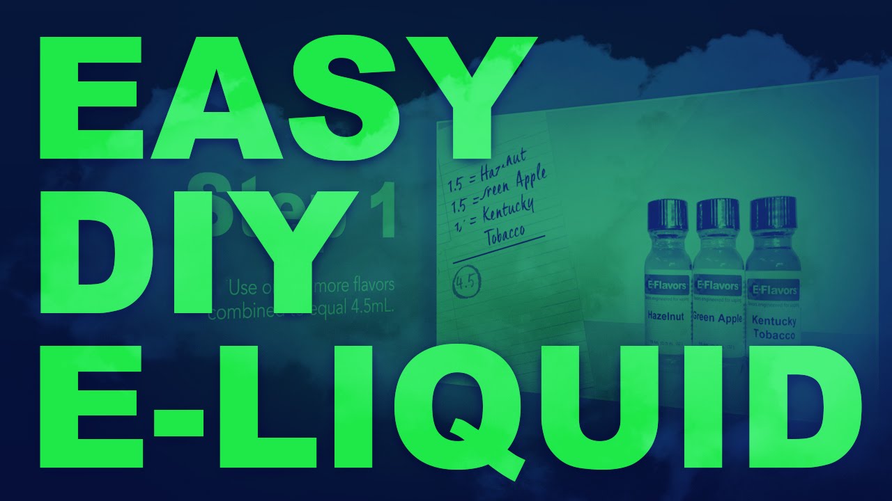 DIY E-Liquid the EASY Way with E-Base