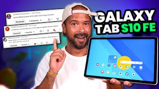 TIRANDO DÚVIDAS sobre o TAB S10 FE! VALE a PENA?