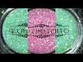 Komilfo photochromic sequins MIX-003, mix sizes, (lilac / pink-blue photochrome), 2.5 g