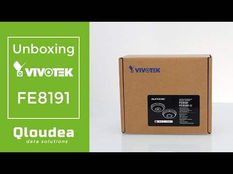 Unboxing Vivotek 8191- Cámara Videovigilancia 360º