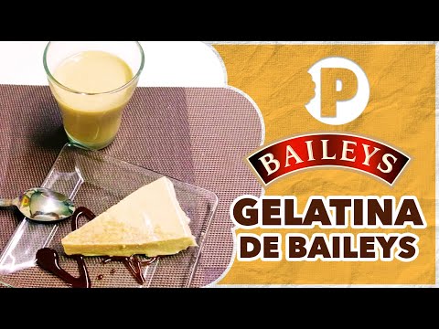 Gelatina de Baileys