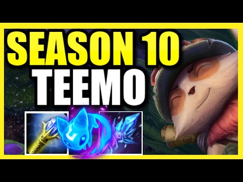 (SO ANNOYING!) *THIS* IS HOW YOU PLAY TEEMO PERFECTLY IN SEASON 10!  TEEMO SUPPORT S10 BUILD + GUIDE