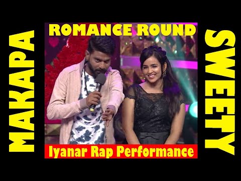 Super Singer 8 | Makapa and Sweety | Romance Round comedy | Iyanar Rap Performance | Adengappaaa!!!
