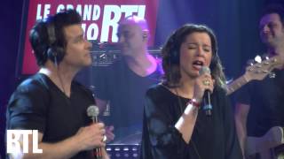 Chimène Badi &amp; Roch Voisine - Je te serai fidèle en live dans le Grand Studio RTL - RTL - RTL