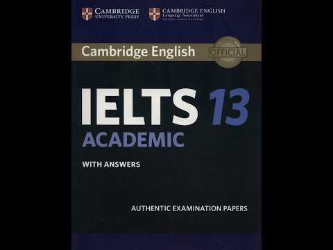 Cambridge 13 - Test 2 - Section 1