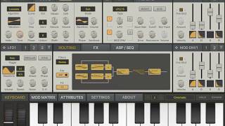Video thumbnail for Introduction to SynthMaster One iOS by kv331audio