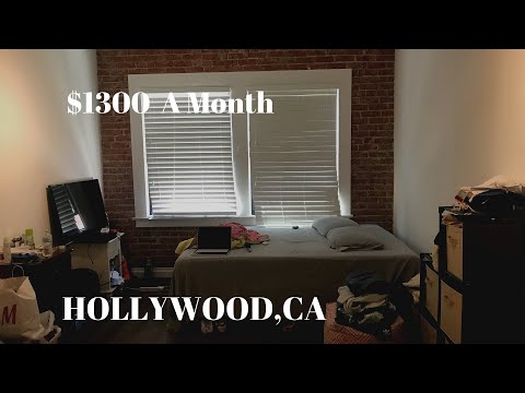 What $1300 a month will get you In Hollywood California