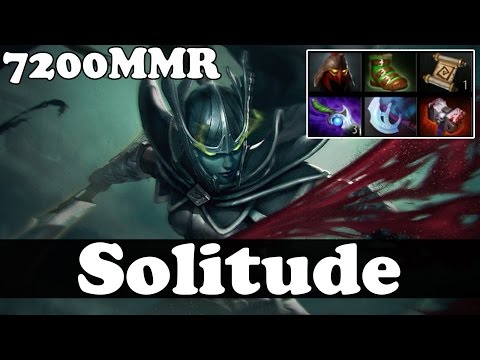 Dota 2 - Solitude 7200 MMR Plays Phantom Assassin vol 2 - Ranked Match Gameplay