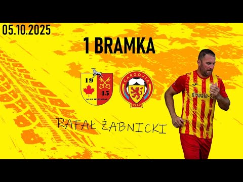 05.10.2025 Klon Babimost - Cargovia II Kargowa bramka nr 1 Rafał Żabnicki