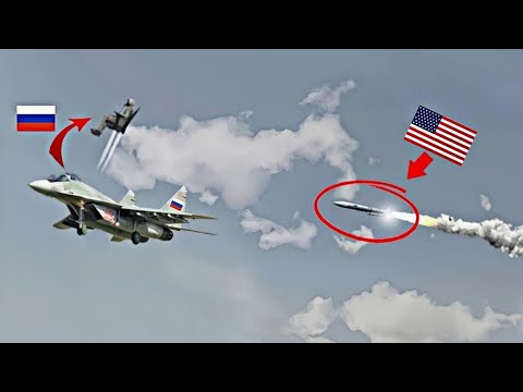 2 Minutes ago! US F-16 Fighter Jet Shoots Down Russian MIG-29 Fighter Jet in Moscow Airspace!!!