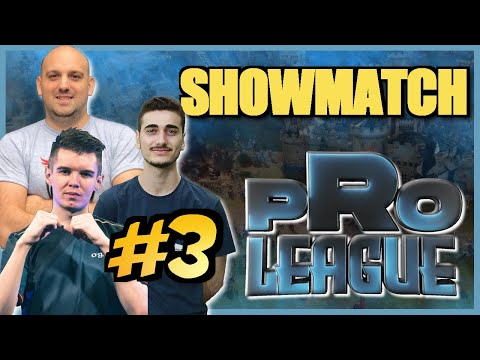 Age of Empires 4 : Game 3 / 150$ Showmatch 3v3 PRO LEAGUE
