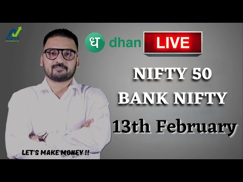 13 February 2023 - Live Intraday Analysis | Bank Nifty Live Analysis | @Nifty Technicals by AK