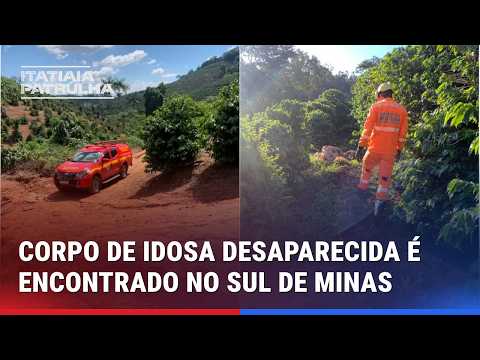 CORPO DE IDOSA QUE ESTAVA DESAPARECIDA É ENCONTRADO NO SUL DE MINAS