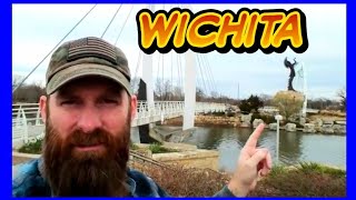 Keeper Of The Plains, Hidden Wichita Troll & Veterans Plaza