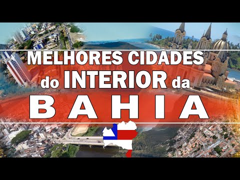 TOP 10 cidades do interior da BAHIA para morar