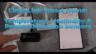 LinknLink Smart Home: Temperature / Humidity & Person Detection Sensors