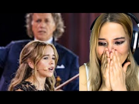 First time Reaction “15 Year Old Emma Kok Sings Voilà - AndréRieu, Maastricht 2023 official video”