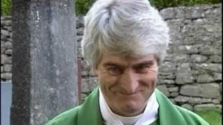 The late, great Dermot Morgan as Father Ted.