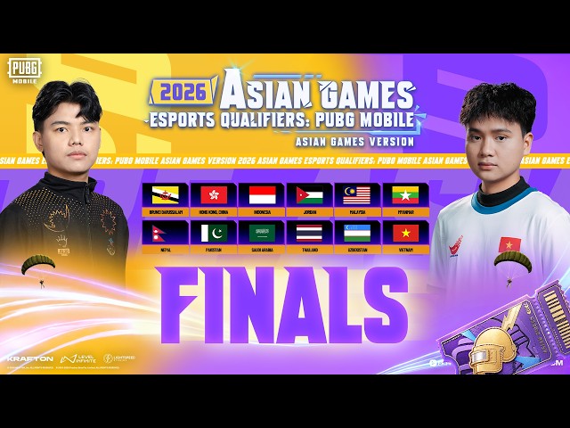 [ID] 2026 ASIAN GAMES ESPORTS QUALIFIERS: PUBG MOBILE ASIAN GAMES VERSION |  FINALS | DAY 3