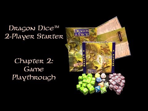 Official Dragon Dice™ 2-Player Starter (3rd Edition) - Game Playthrough