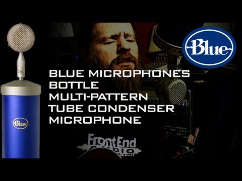 Blue Bottle Tube Mic with B6 & B0 Capsules 2010s - Blue image 14