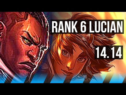 LUCIAN vs TALIYAH (MID) | Rank 6 Lucian, Legendary, Rank 14 | EUW Challenger | 14.14