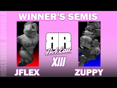 JFlex (Sheik) vs Zuppy (Fox) | Winner's Semis | Rollback Rumble: NA East 13