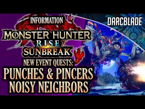 TWO NEW EVENT QUESTS!!! : MH RISE SUNBREAK