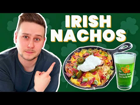 Loaded Potato Irish Nachos (Saint Patrick's Day Party Appetizers)