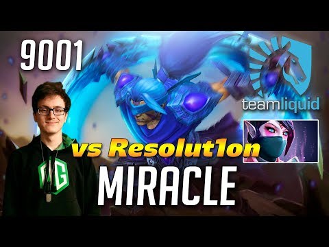 Miracle AM vs Resolut1on TA | 9001 MMR Dota 2