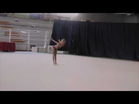 1°prova Regionale UISP 7/03/21 - Viktoria Bazhenova -  corpo libero e cerchio