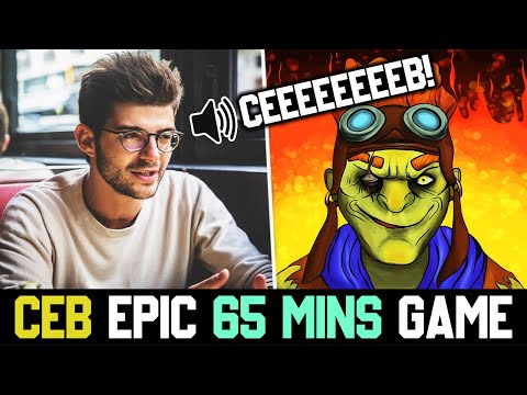 Ceb Batrider Unlimited Firefly - Epic 65+ Minutes Game!!! DOTA 2