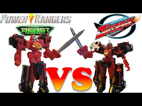 Racer Zord Battle Mode VS Go-Buster Ace (Beast Morphers/Go-Busters)