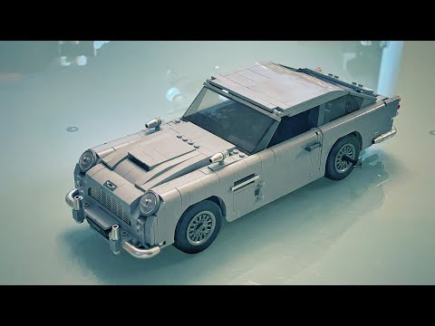 Lego #10262 Creator Expert James Bond Aston Martin DB5 (Replica) Speed Build & Pictures