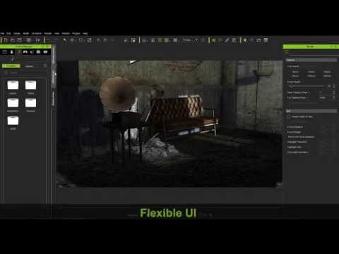 iClone 6 Feature Demo -  Flexible UI