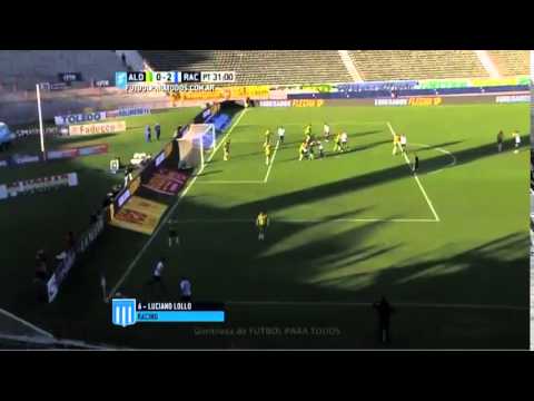 Gol de Luciano Lollo  Aldosivi 0-2 Racing