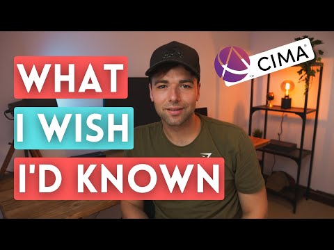 What I wish I'd known before Studying CIMA!