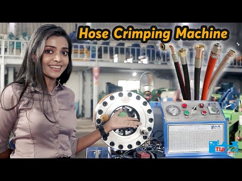 Automatic Hose Crimping Machine