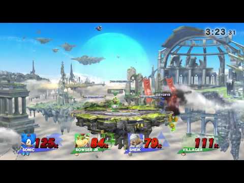 CW Feb15  Smash 4 Doubles - Losers Semi Final - Splice + Dreadtech vs V + Bijou