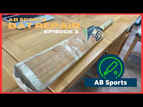 TRANSFORMING FIRST 💯 BAT  | AB Sports Cricket Bat Repair Shop | Episode 3