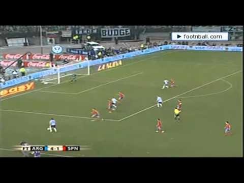 Argentina 4-1 Spain (Friendly)
