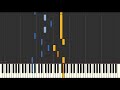 No Holly for Miss Quinn (Enya) - Piano tutorial
