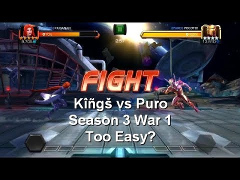 This feels too easy!  Alliance War Season 3 War 1  Kîñgš vs PURO
