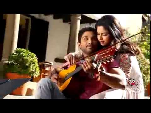 Allu Arjun song making video Iddarammayilatho