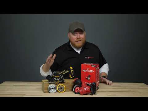 3" Cut-Offs - DeWalt 20V DCS438B vs M12 2522-20 - Pizza Cutter Tools