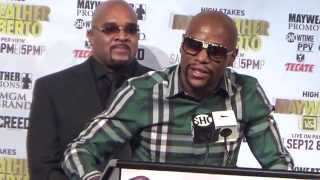 Floyd Mayweather: It&#39;s NEVER personal for ME!!! It&#39;s ALWAYS BUSINESS!!! EsNews