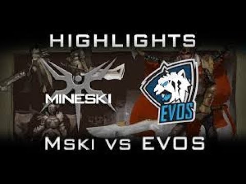 DOTA2 inyourdream Evos  VS Mineski MDL Disneyland paris major